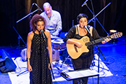 Rendez-vous JazzoNotes 2019 - Luciana do Carmo (Lulu) - Fabrice Thompson - Sheliyah Masry (Sheli)©Stéphane Bazart (2019)